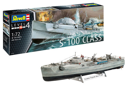 Revell German Fast Attack Craft S-100 1:72 #05162
