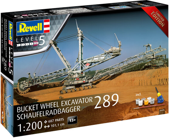 Revell 05685 Bucket Wheel Excavator 289 1/200