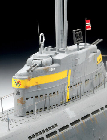 Revell 05177 German Submarine Type XXI 1:144