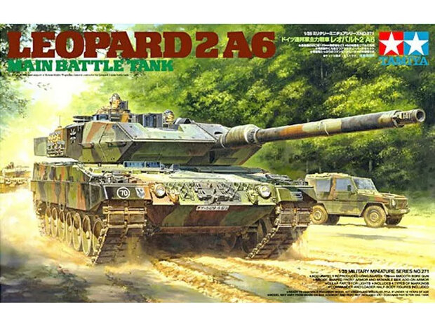 Tamiya 35271 Bundeswehr Leopard 2A6 1/35