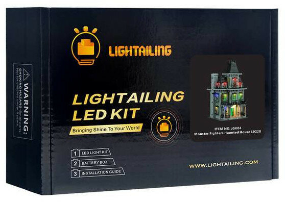 LED Verlichting LEGO 10228 Monster Fighters Haunted House