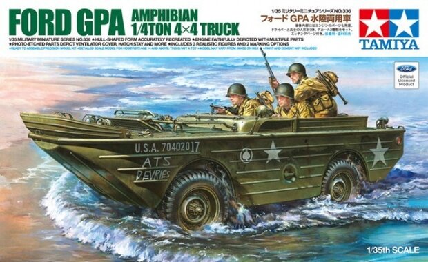 Tamiya Ford GPA Amphibian 1/4TON 4x4 Truck 1:35 (35336)
