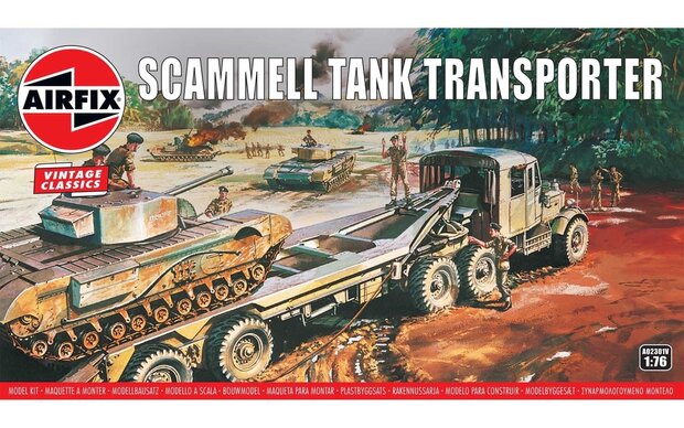 Airfix A02301V Scammel Tank Transporter 1:76