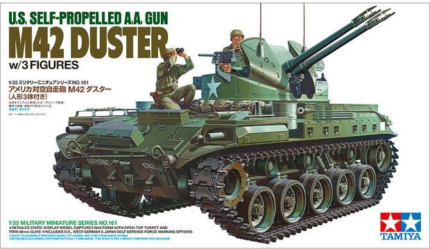 Tamiya 35161 U.S. Self-Propelled A.A. Gun M42 Duster 1/35