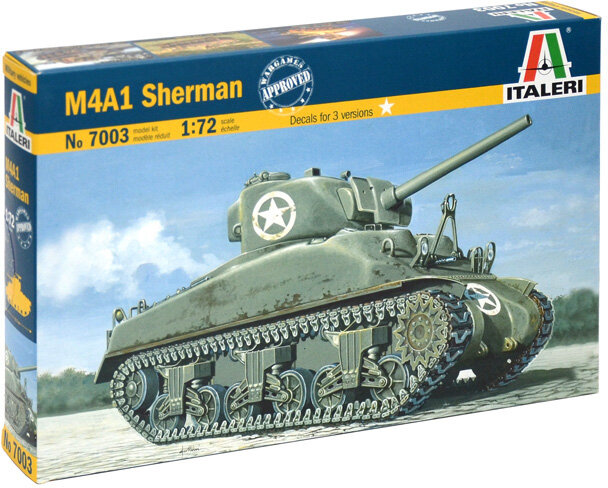 Italeri 7003 M4A1 Sherman 1:72