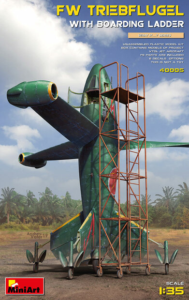 MiniArt 40005 Fw Triebflugel With Boarding Ladder 1/35