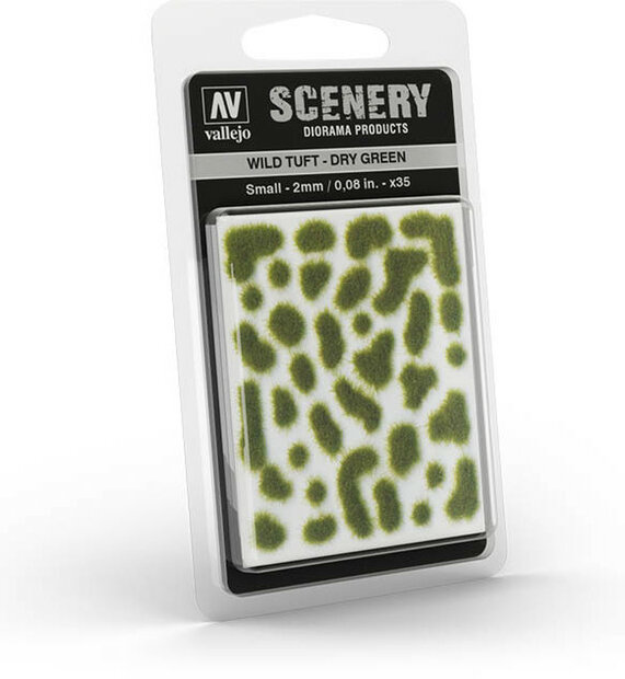 Vallejo Wild Tuft &ndash; Dry Green #SC401