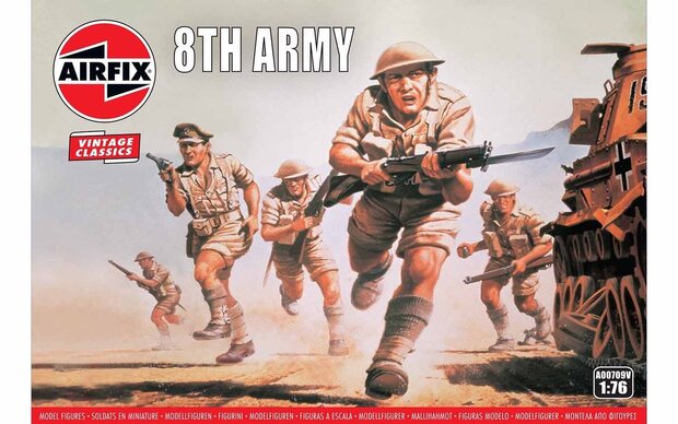 Airfix 00709V WWII British 8th Army 1:76