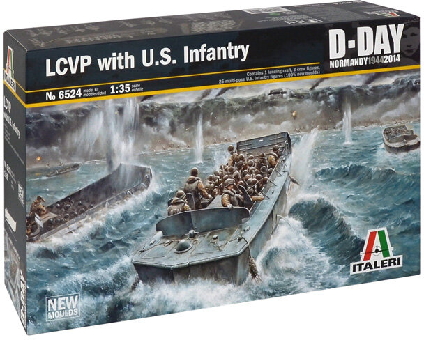 Italeri LCVP with U.S. Infantry 1:35 (6524)