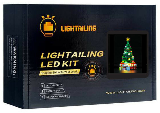 LED Verlichting voor LEGO 40338 Kerstboom