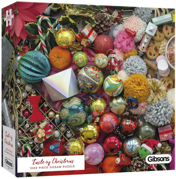 Gibsons Taste Of Christmas #G6605 Puzzel