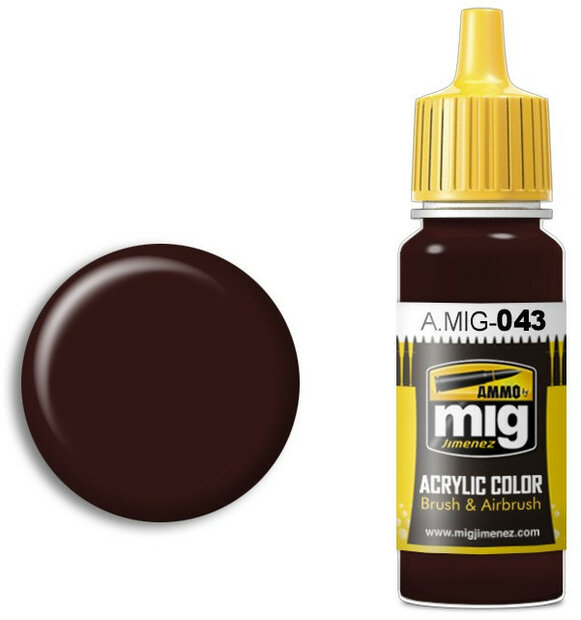A.MIG 043 Shadow Rust 17ml Verf