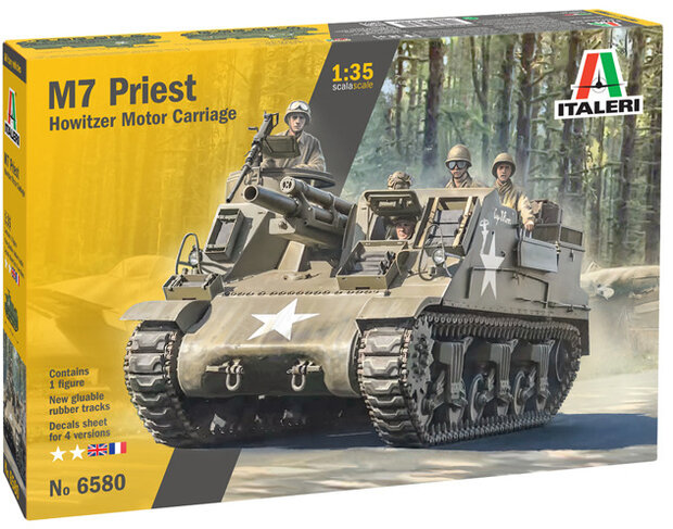 Italeri 6580 M7 Priest 1:35
