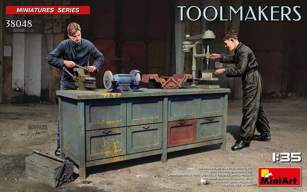 MiniArt 38048 Toolmakers 1/35