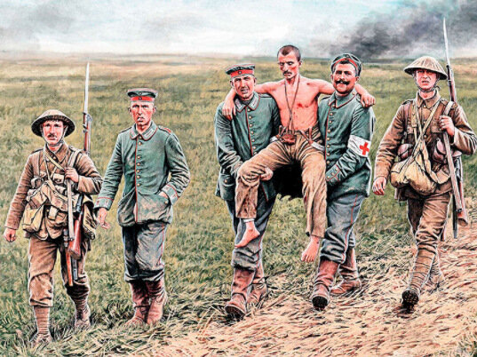 Master Box 35158 British and German Soldiers, Somme Battle 1/35