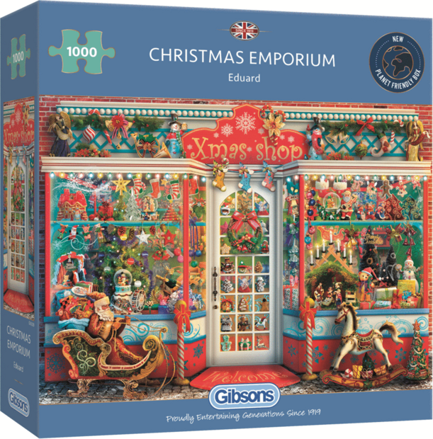 Gibsons Christmas Emporium #G6328 Puzzel 1000 Stukjes