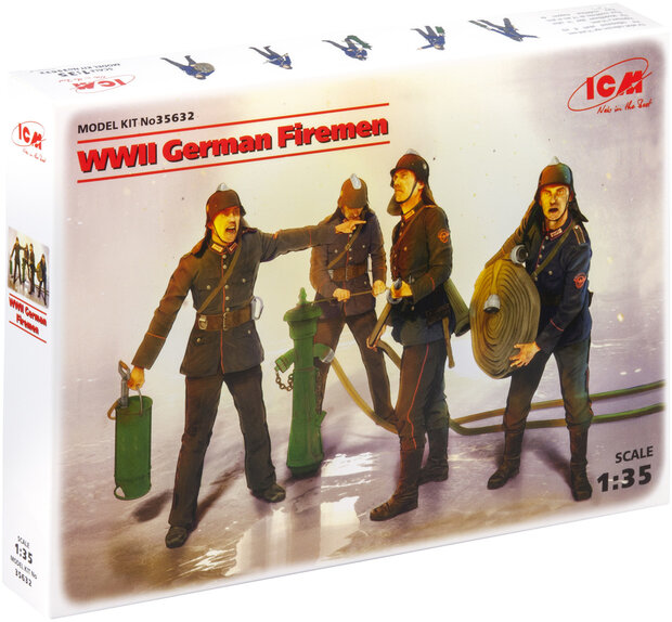 ICM 35632 WWII German Firemen 1/35