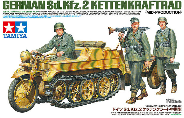 Tamiya 35377 German Sd.Kfz.2 Kettenkraftrad 1/35