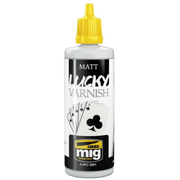 AMMO Mig Matt Lucky Varnish 60ml #2051