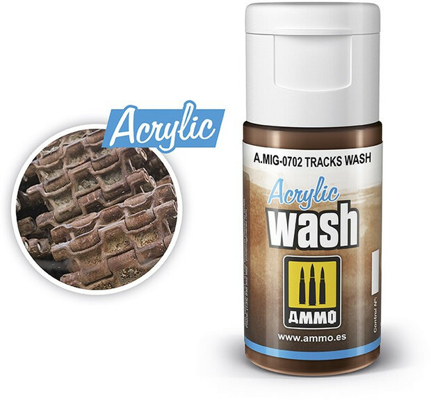 AMMO Tracks Wash Acrylic Mig #0702