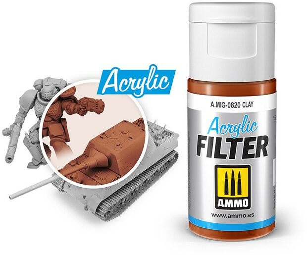 AMMO Clay Filter Acrylic Mig #0820