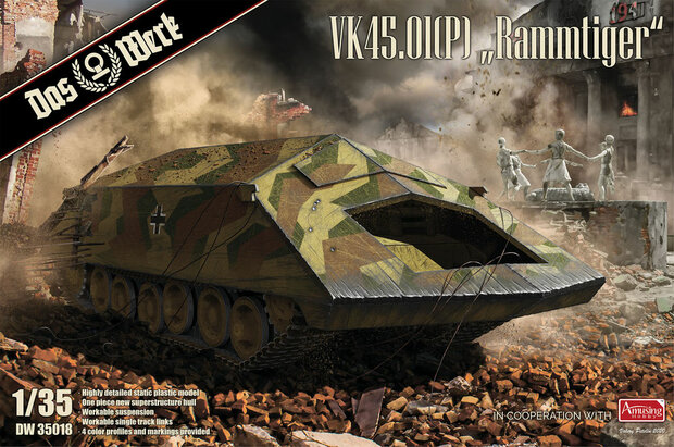 Das Werk 35018 VK45.01(P) &bdquo;Rammtiger&ldquo; 1/35