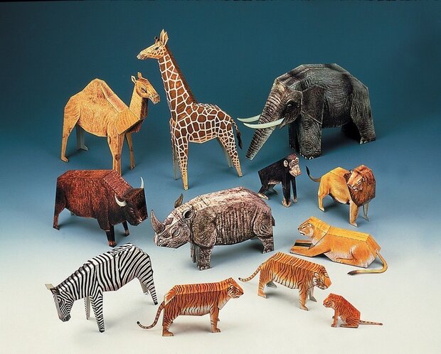 Schreiber Bogen - Twelve Zoo Animals (72399)