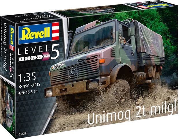 Revell 03337 Unimog 2T milgl 1:35