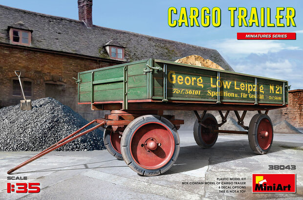 MiniArt 38043 German Cargo Trailer 1:35
