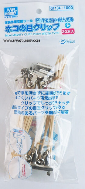 Mr.Hobby Almighty Clip Stick Extra Width 20mm GT-104