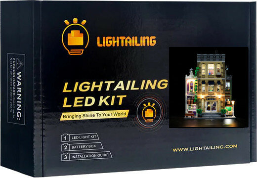 LED Verlichting voor LEGO 10278 Police Station LGK411