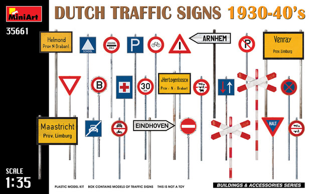 MiniArt 35661 Dutch Traffic Signs 1:35