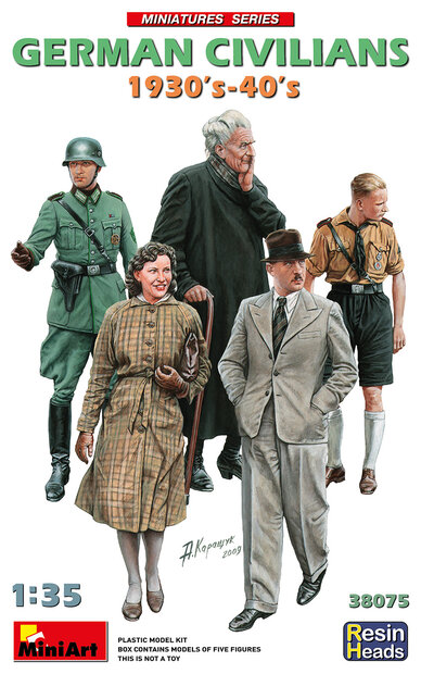 MiniArt 38075 German Civilians 1:35
