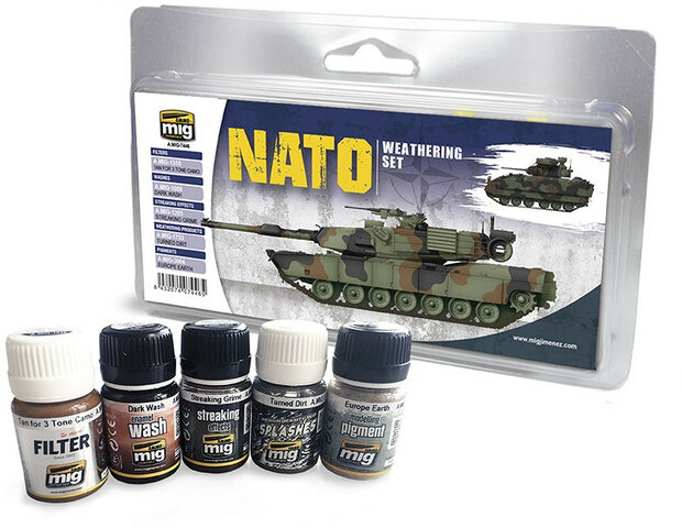 AMMO Mig 7446 NATO Weathering Set
