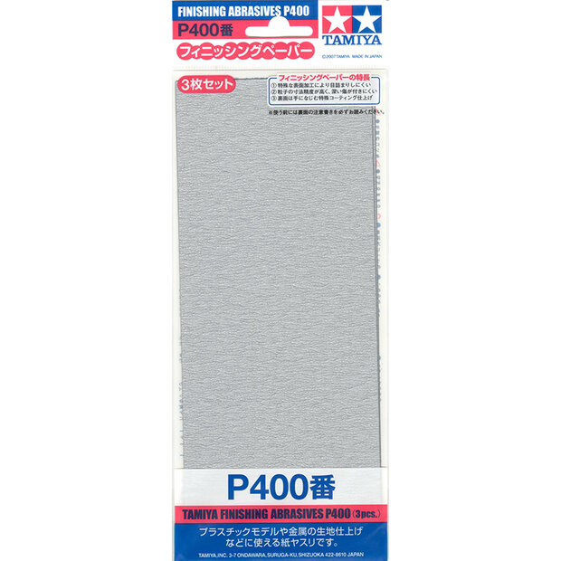 Tamiya Schuurpapier P400 (87054)