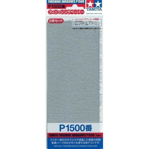 Tamiya Schuurpapier P1500 (87059)