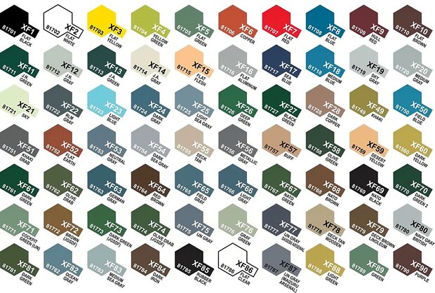 Tamiya Kleurenkaart Downloaden