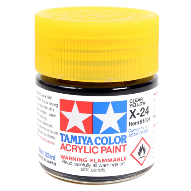 Tamiya X-24: Clear Yellow