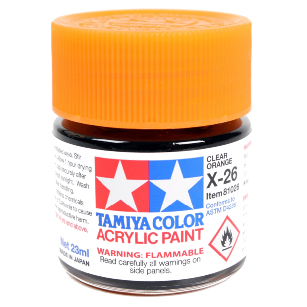 Tamiya X-26: Clear Orange