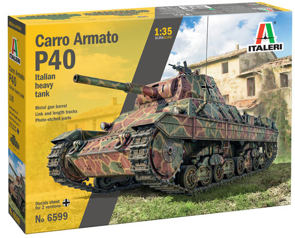 Italeri 6599 Carro Armato P40 1/35