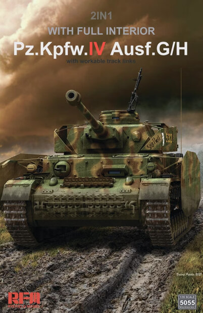 RyeField Model RM-5055 Pz.Kpfw.IV Ausf. G/H 1/35