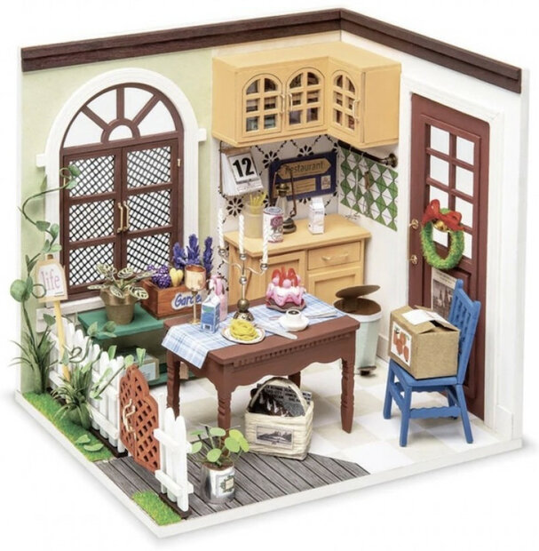 Robotime Mrs. Charlie&#039;s Dining Room #DGM09