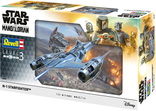 Revell 06787 Star Wars The Mandalorian: N1 Starfighter 1:24