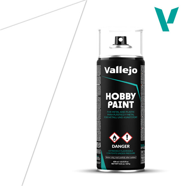 Vallejo Primer (28.010) Spray White 400 ml
