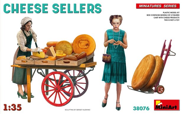 MiniArt 38076 Cheese Sellers 1/35