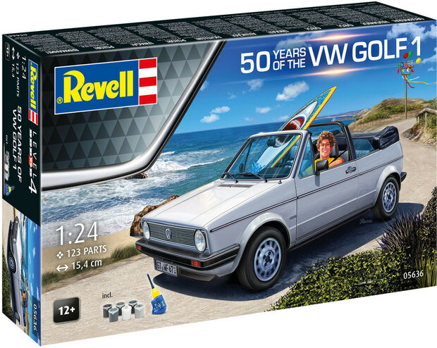 Revell 05636 "50 Years of the VW Golf 1" 1/24