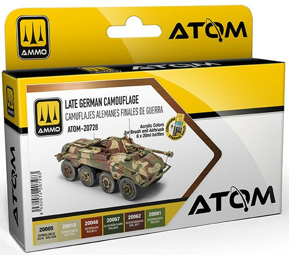AMMO Mig 20728 Late German Camouflage Set