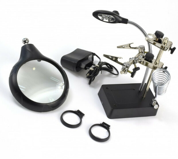 Artesania Helpende Hand met Vergrootglas en Verlichting