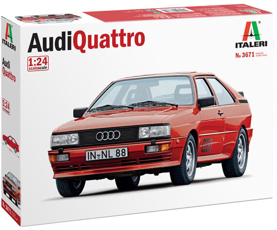 Italeri 3671 Audi Quattro 1/24