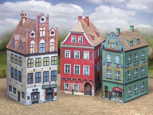 Schreiber Bogen Old Town Set 9 #811 Bouwplaat